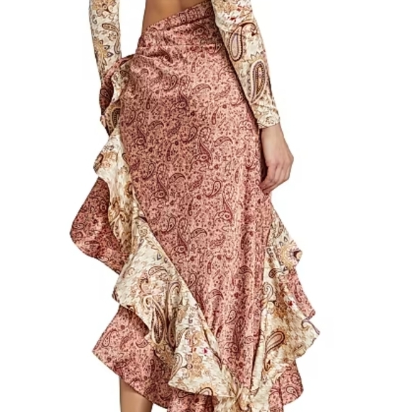 Bronx & Banco.elegant Paisley Print Dress - Picture 7 of 13